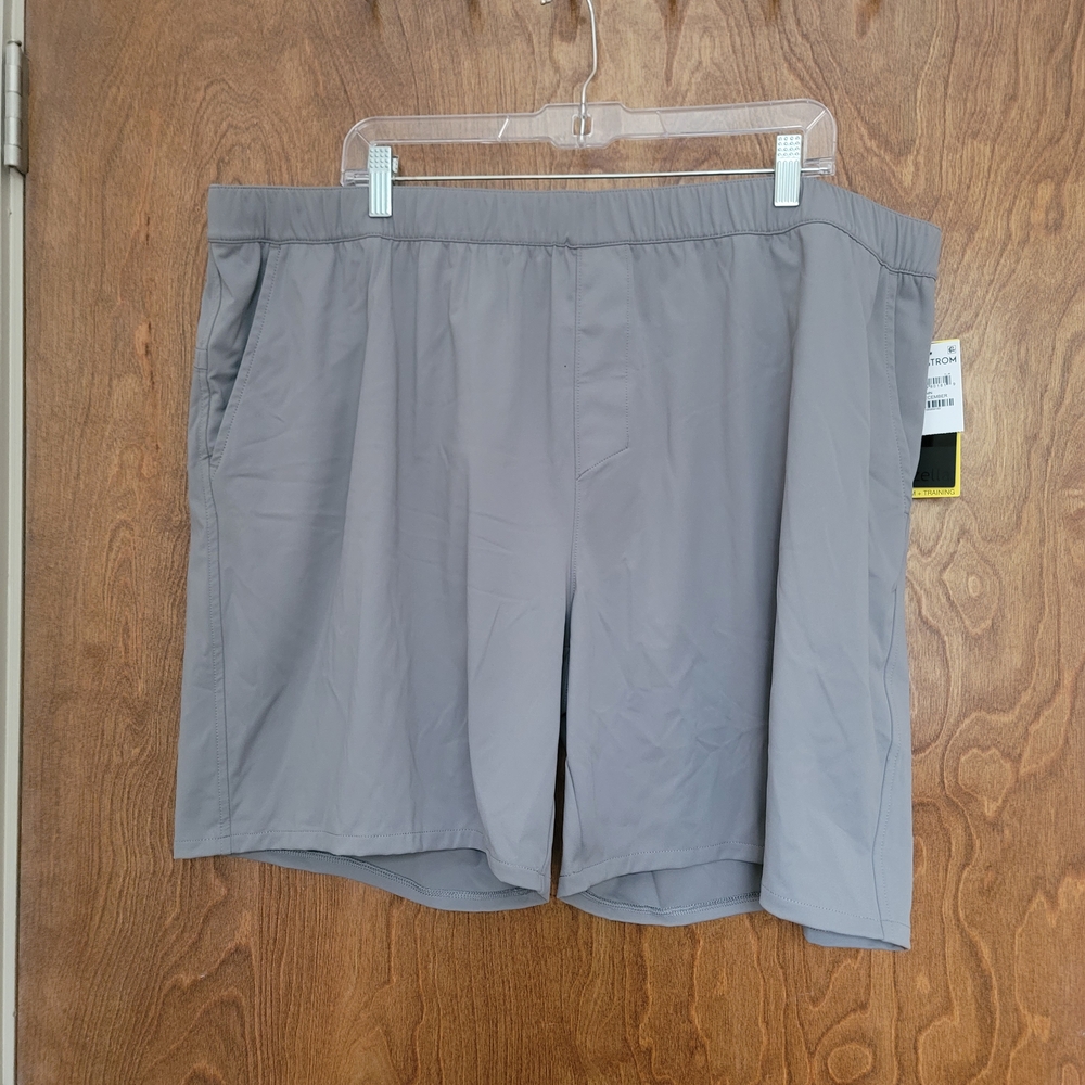 Zella Unlined Athletic Shorts in Gray